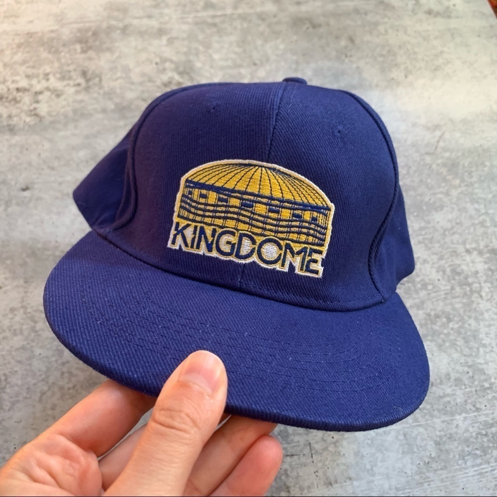 King Dome Alaska Airlines Embroidered Hat Cap Seattle Washington